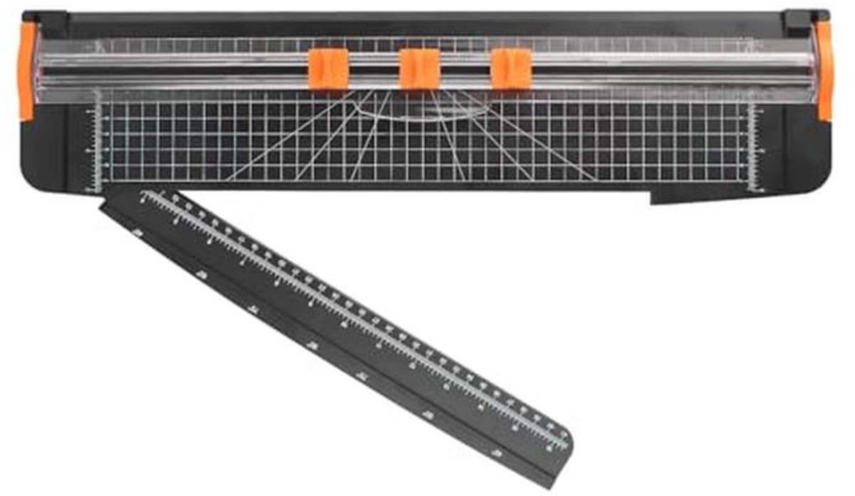 Papiersnijder 45,7 cm - Grote papiertrimmer met schuifregelaar voor inpakpapier, knutselpapier en meer