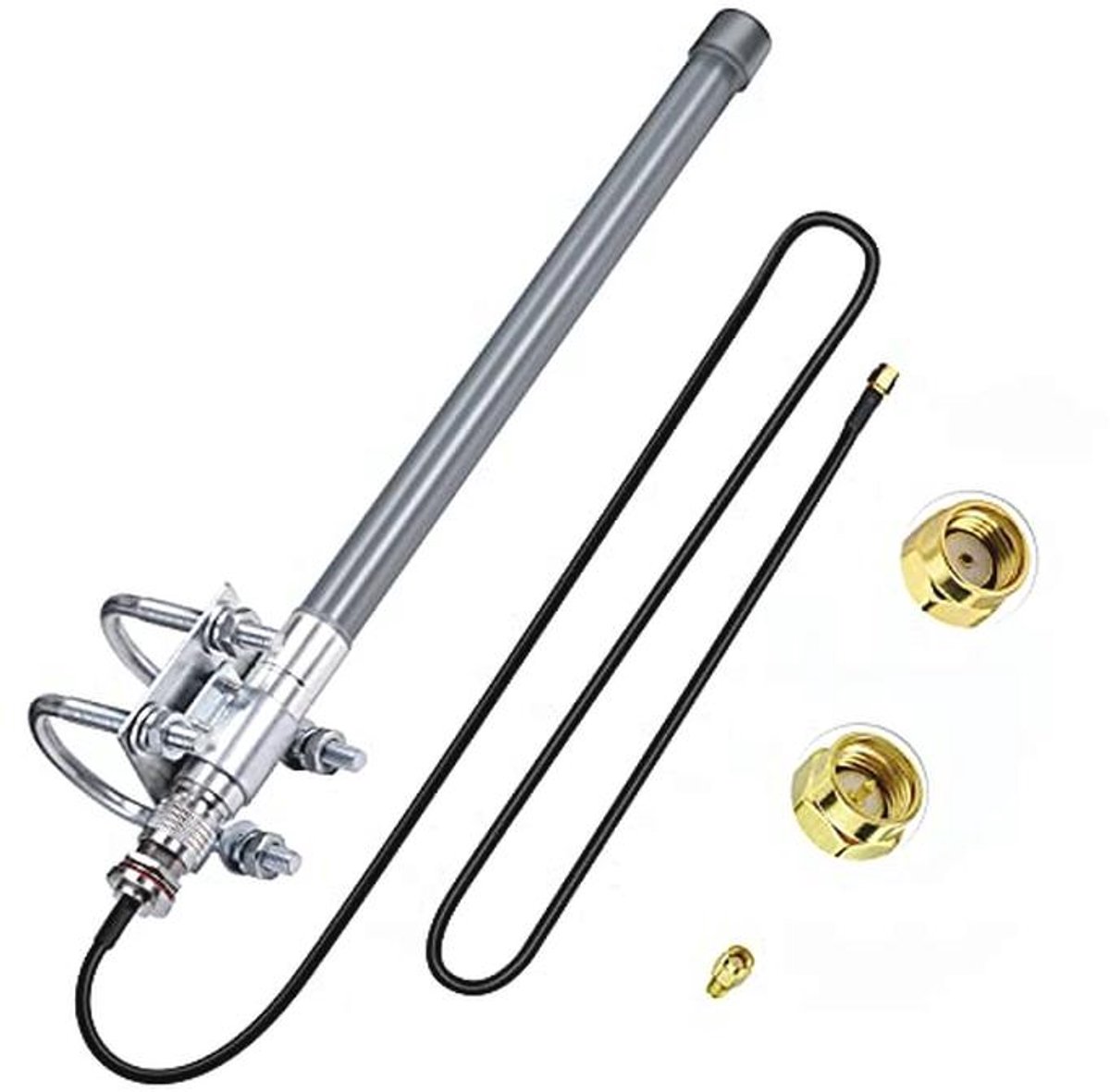 868 MHz LoRa Antenne 3dBi Glasvezel voor RAK HNT Bobcat Helium Hotspot Miner met Verlengkabel