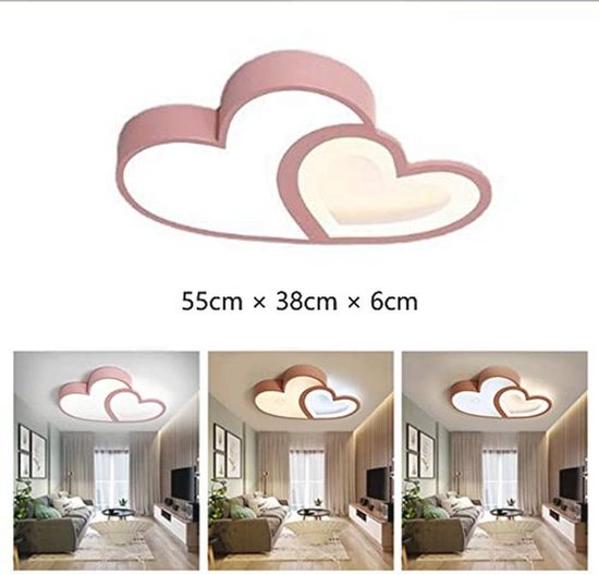 Moderne Dimbare Plafondlamp met Afstandsbediening voor Kinderkamer - Cartoon Design en Verzachte Kleuren — afbeelding 4
