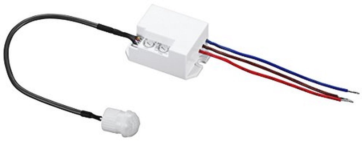 Infraroodsensor Bewegingsmelder 360° Lichtsensor 800W LED Binnen IP20