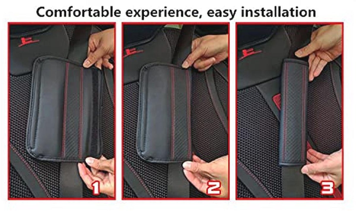 Universele autogordelpads voor extra comfort