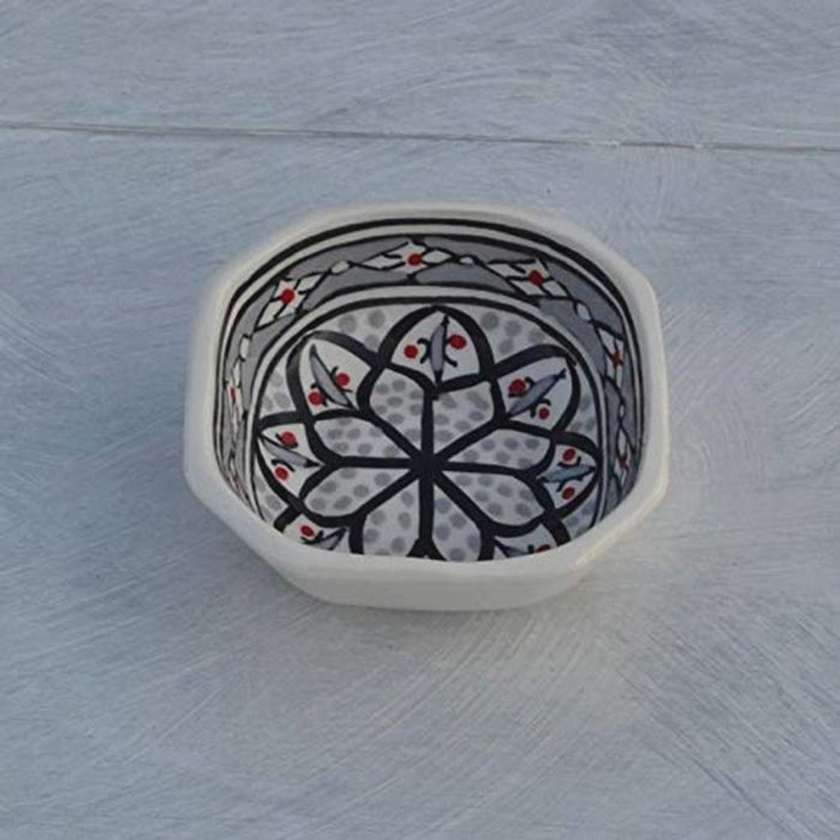 Achthoekige ovenschaal 10 cm - Perfect voor voorgerechten en desserts