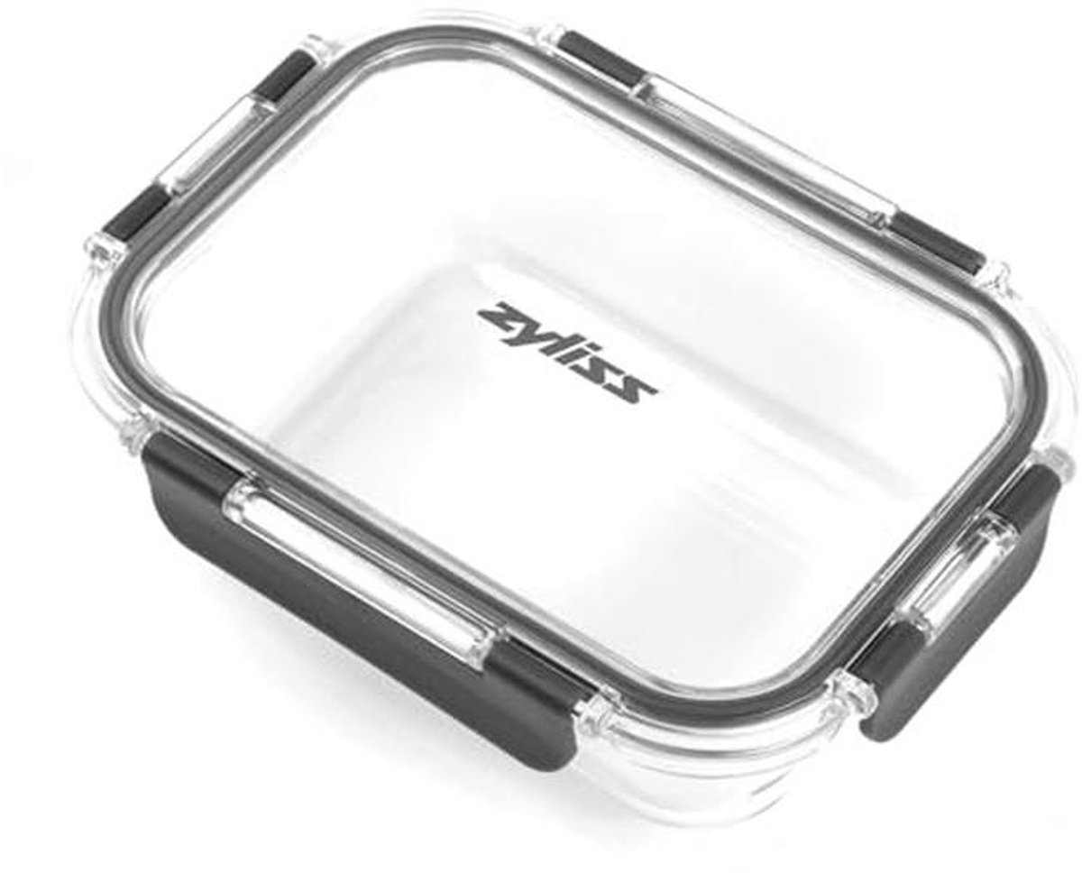 Glazen voedselopbergcontainer 640 ml - Onbreekbaar, luchtdicht en BPA-vrij - Geschikt voor vriezer en magnetron