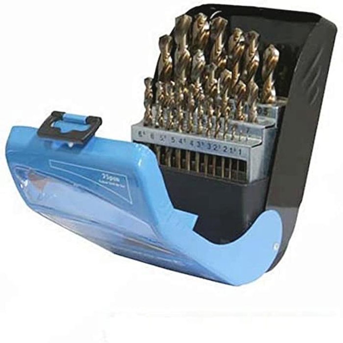 Kobaltboor 25-delige set 1-13 mm - M35 HSS-staal met optimale spaanafvoer