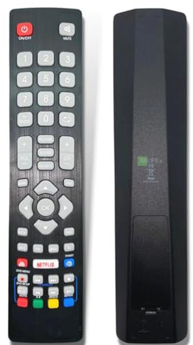 Vervangende afstandsbediening voor TV 55 inch