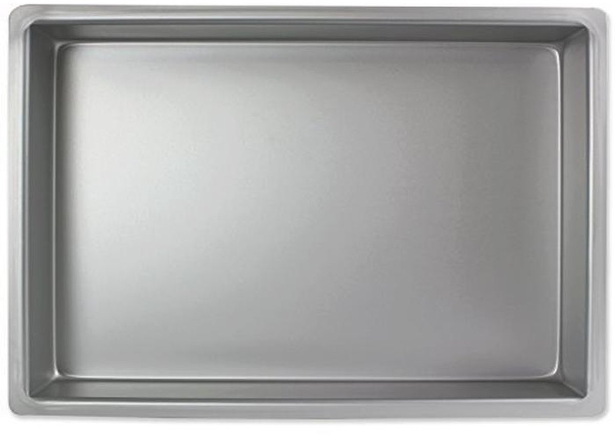 Langwerpige aluminium bakvorm 23 x 33 cm - Duurzaam en eenvoudig in gebruik