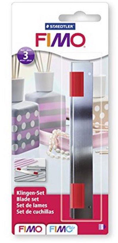 Ensemble de coupe pour pâte Fimo avec 3 couteaux en acier inoxydable