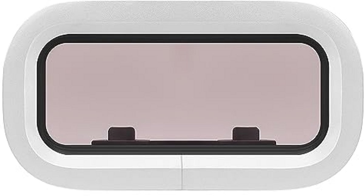 Jachtpatrijspoort Aluminium Raam 303 X 156 Mm voor Binnen Openend
