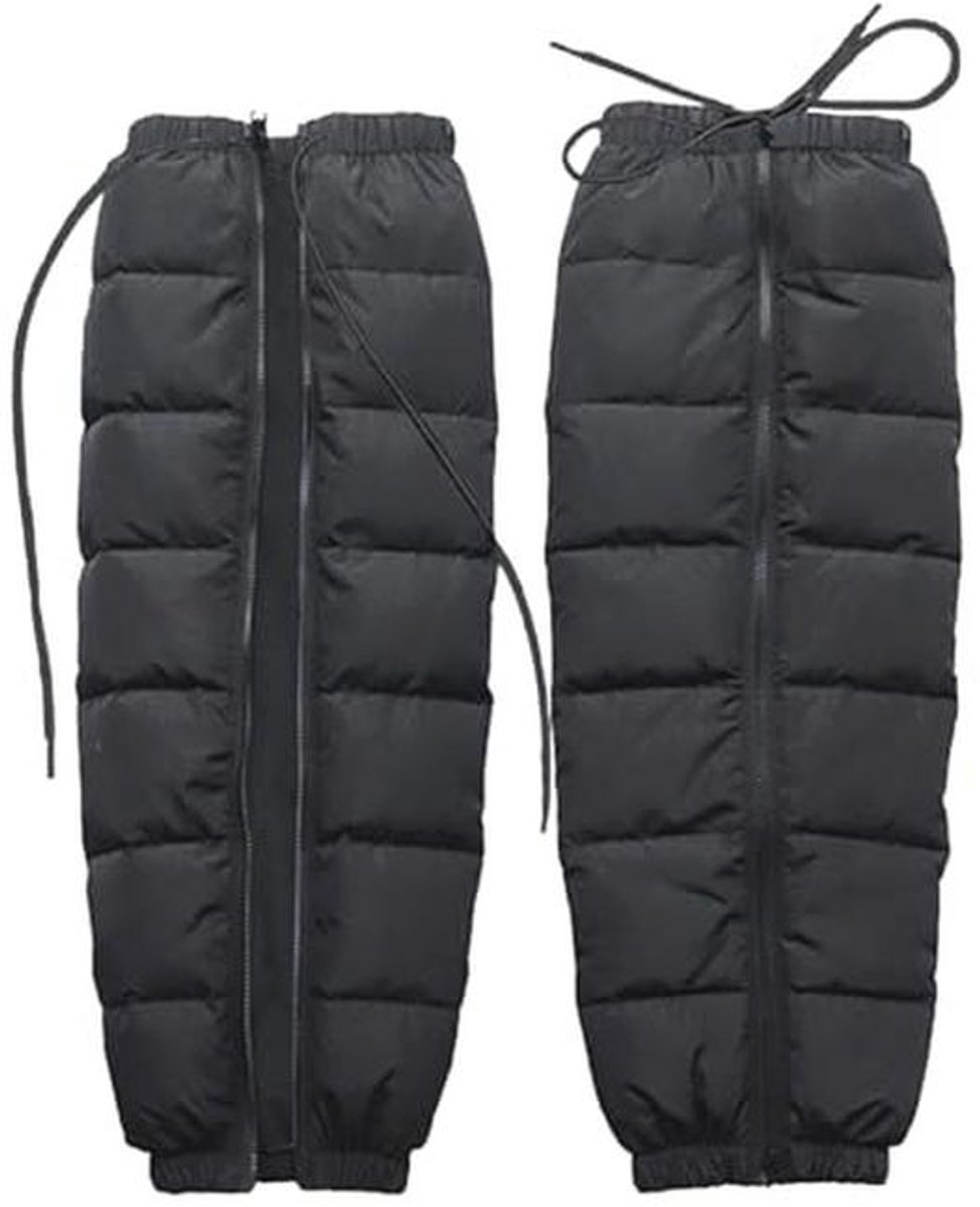 Thermische Fietsen Beenwarmers met Rits - Waterdichte en Winddichte Kniebeschermers voor Mannen, Vrouwen en Kinderen
