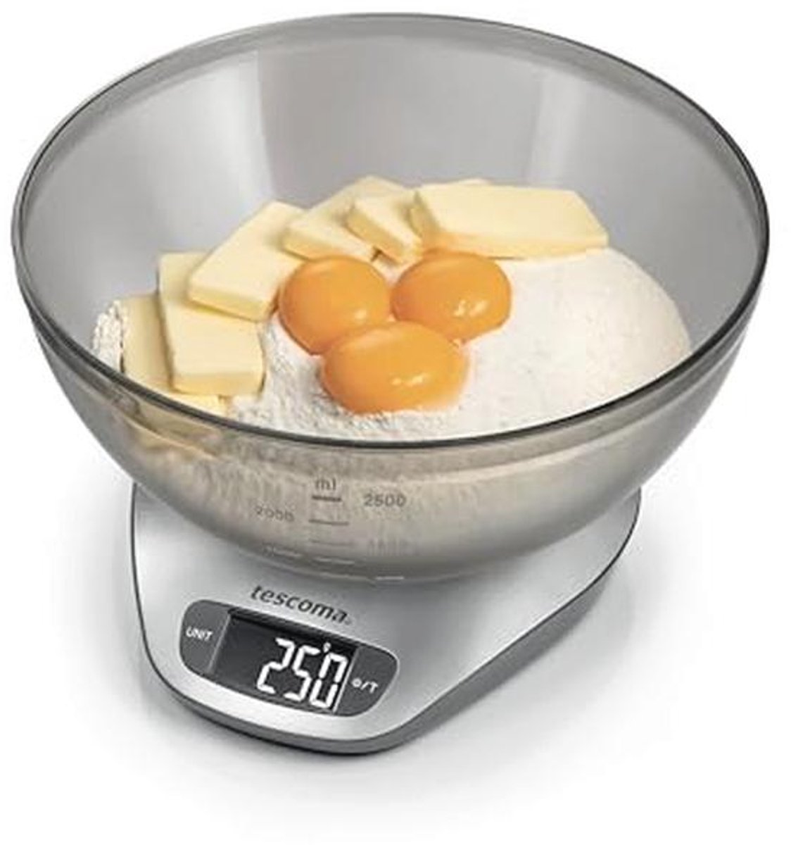 Digitale keukenweegschaal met kom 5,0 kg
