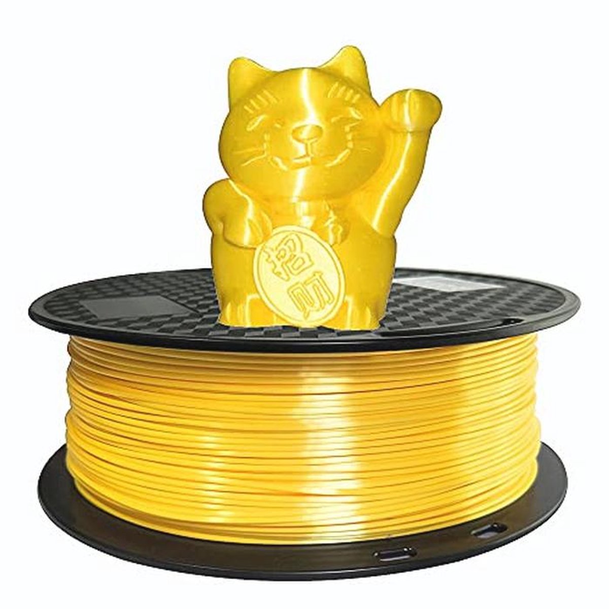 Zijde Geel 3D Printer Filament 1.75 mm - 1KG Spoel voor Hoogwaardige 3D Printing
