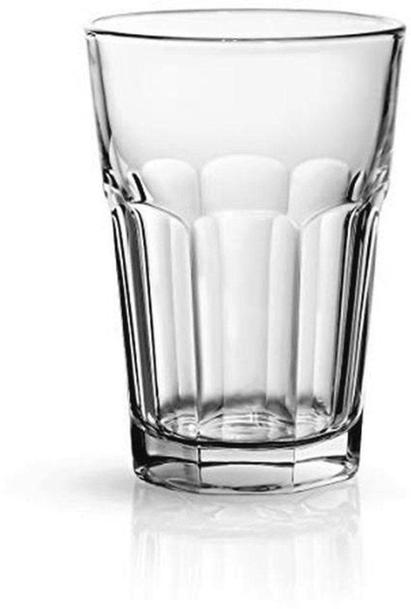 Caipirinha Longdrink Glazen Set van 6 - Vaatwasmachinebestendige Glazen 350 ml