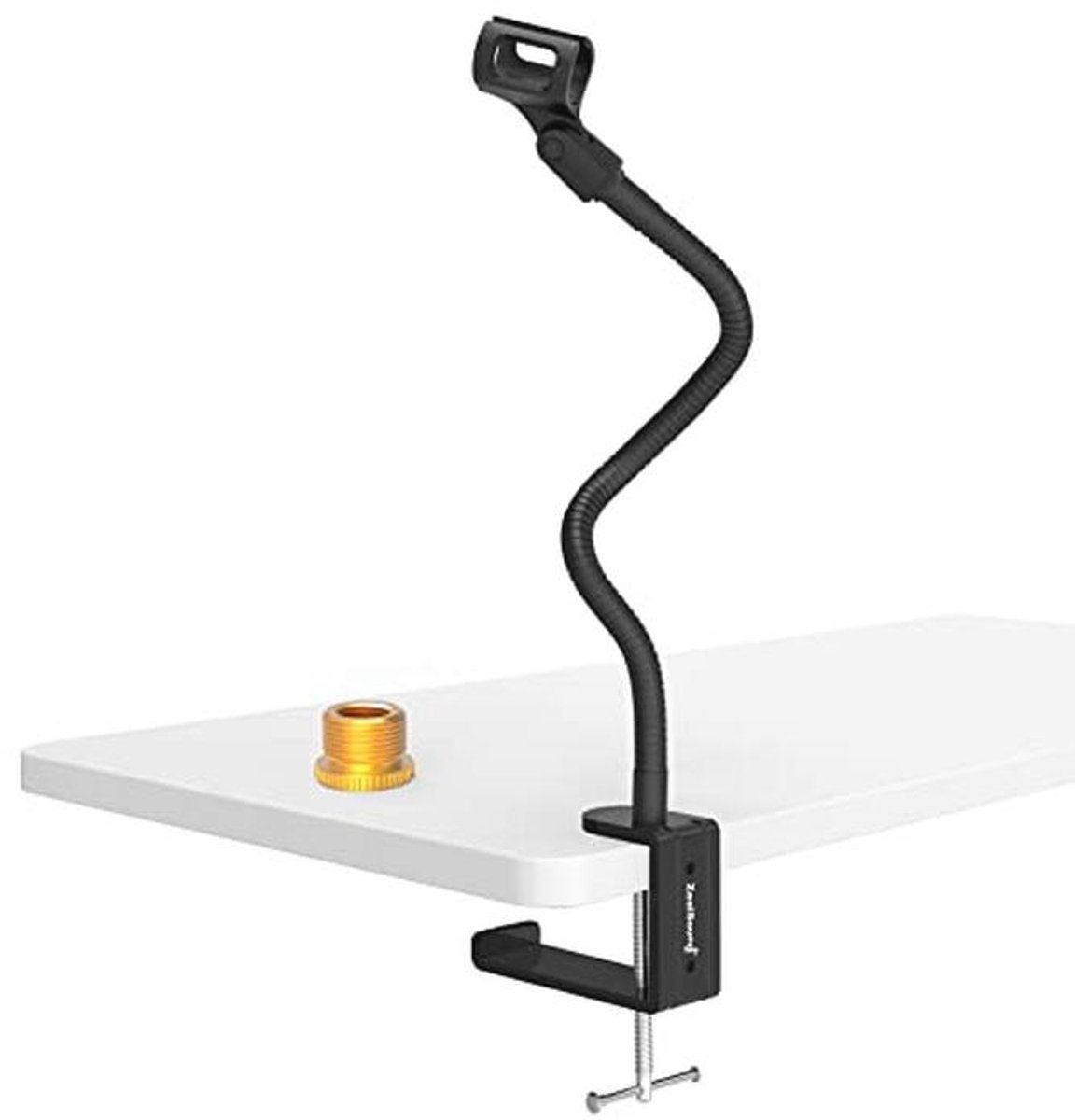 Flexibele Microfoonarm met 360° Verstelling - Deskstandaard voor Opnames, Streaming en Vlogs