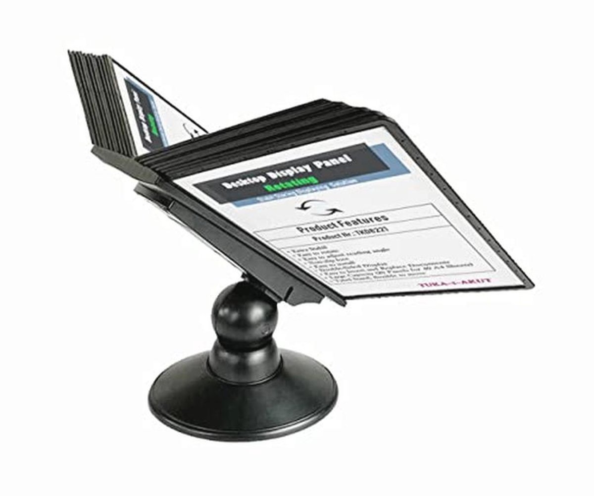360° Draaibaar Tafel Zichtbord Systeem - 20 Stuks - Verstelbare Tafelstandaard