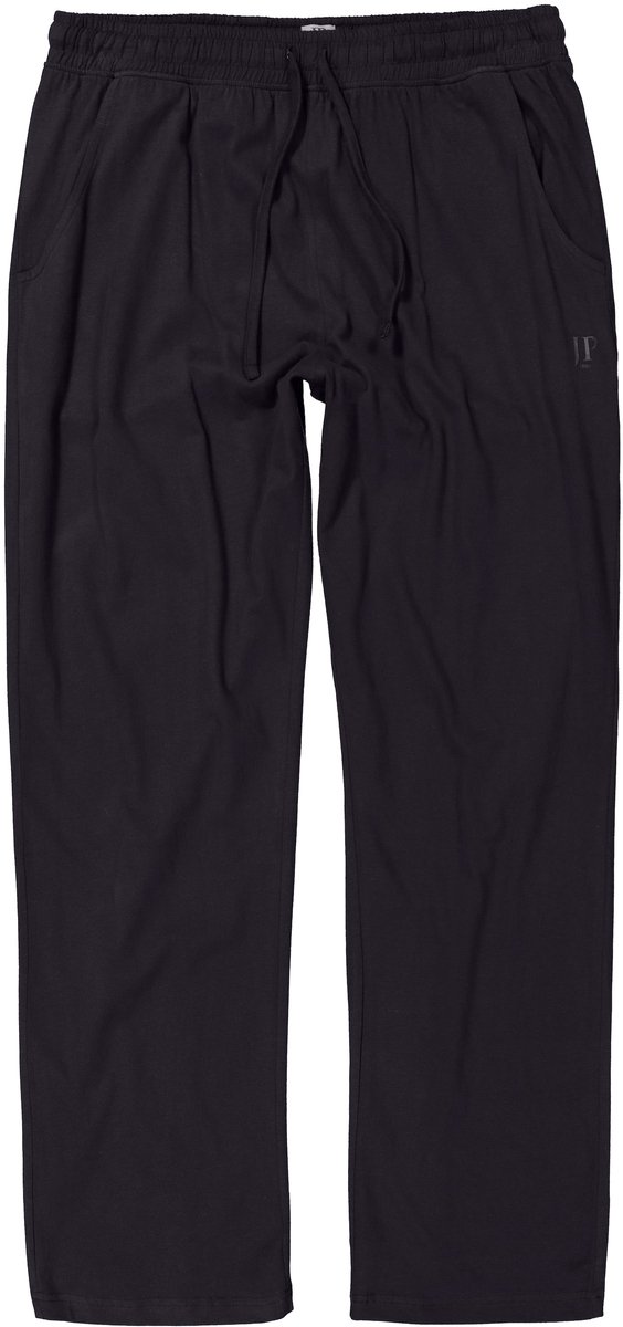 JP 1880 - Heren - Pyjamabroek loungewear lang model elastische tailleband - Zwart - Maat XXL