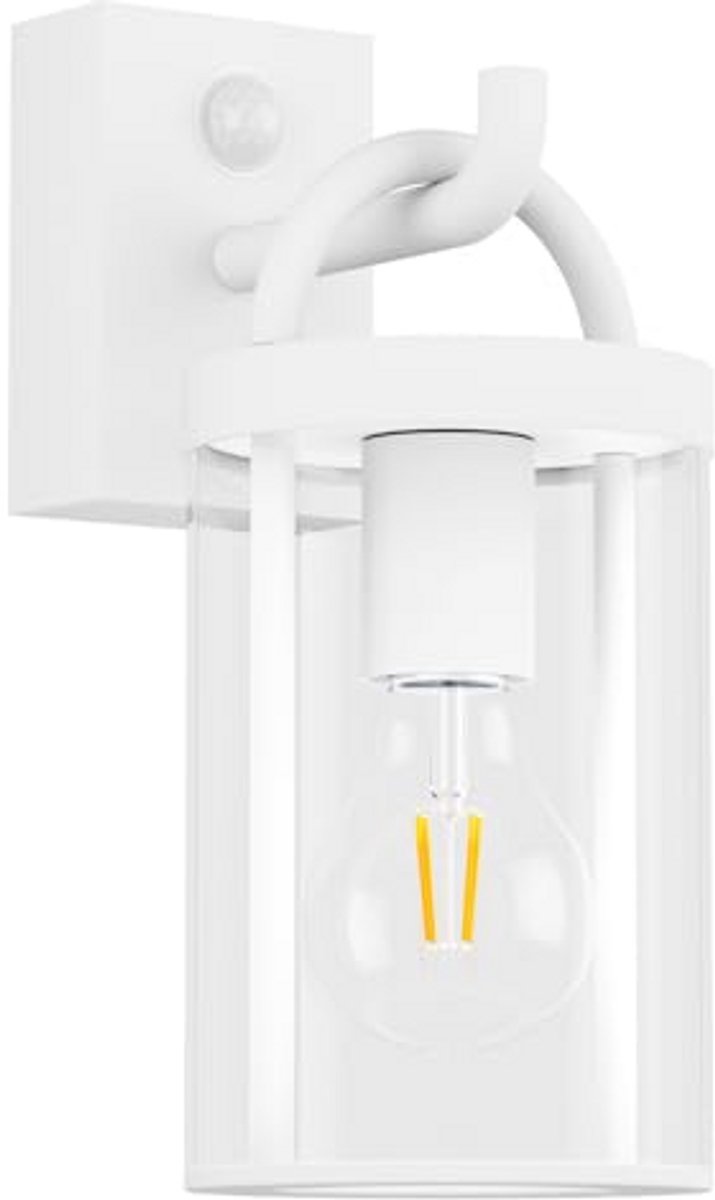 Vintage Industriele Buitenwandlamp met Bewegingssensor - E27, IP44 Waterdicht, Perfect voor Tuin en Terras