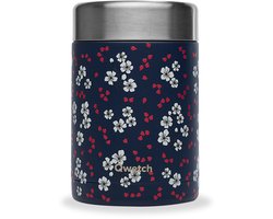 Qwetch Lunchbox Geïsoleerd - Hanami Blauw