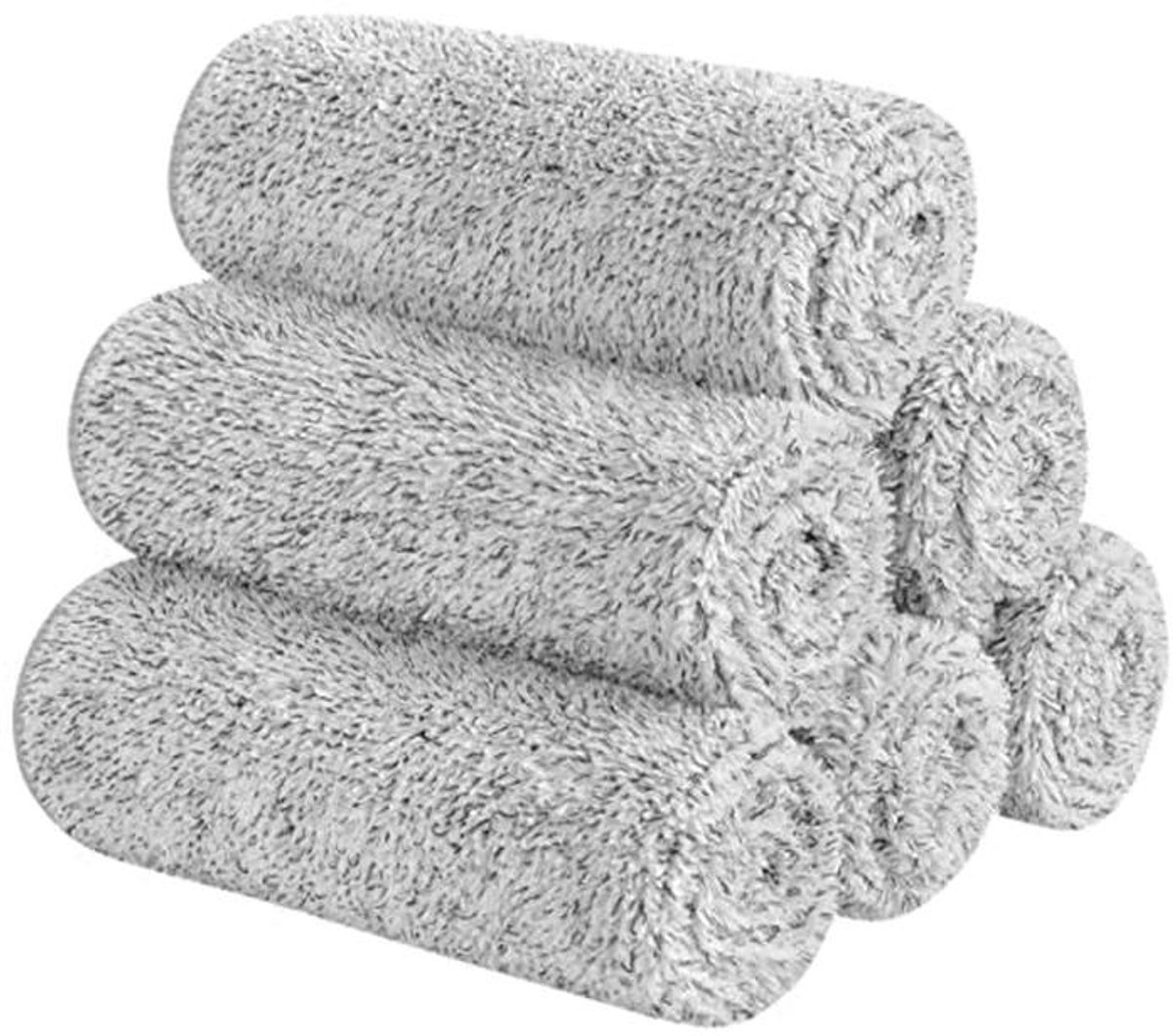 Ultra Zachte Microfiber Gezichthanddoeken 30x30 cm - 6 Pack