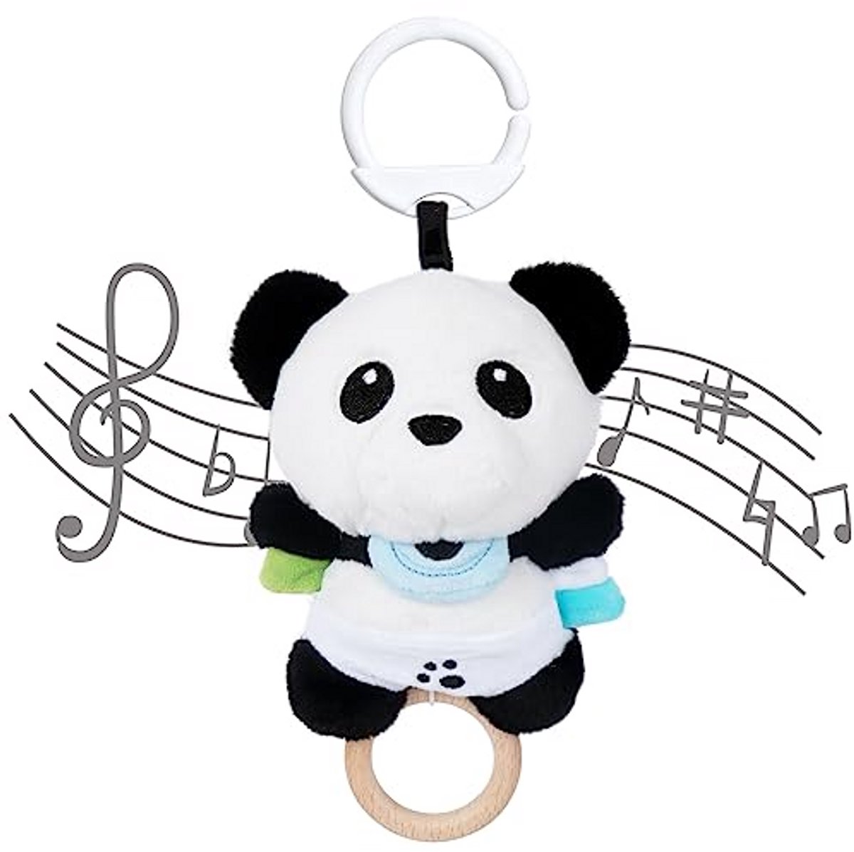 Speelgoed voor Baby's met Muziek en Hangfunctie - Pluche Activiteitsspeelgoed