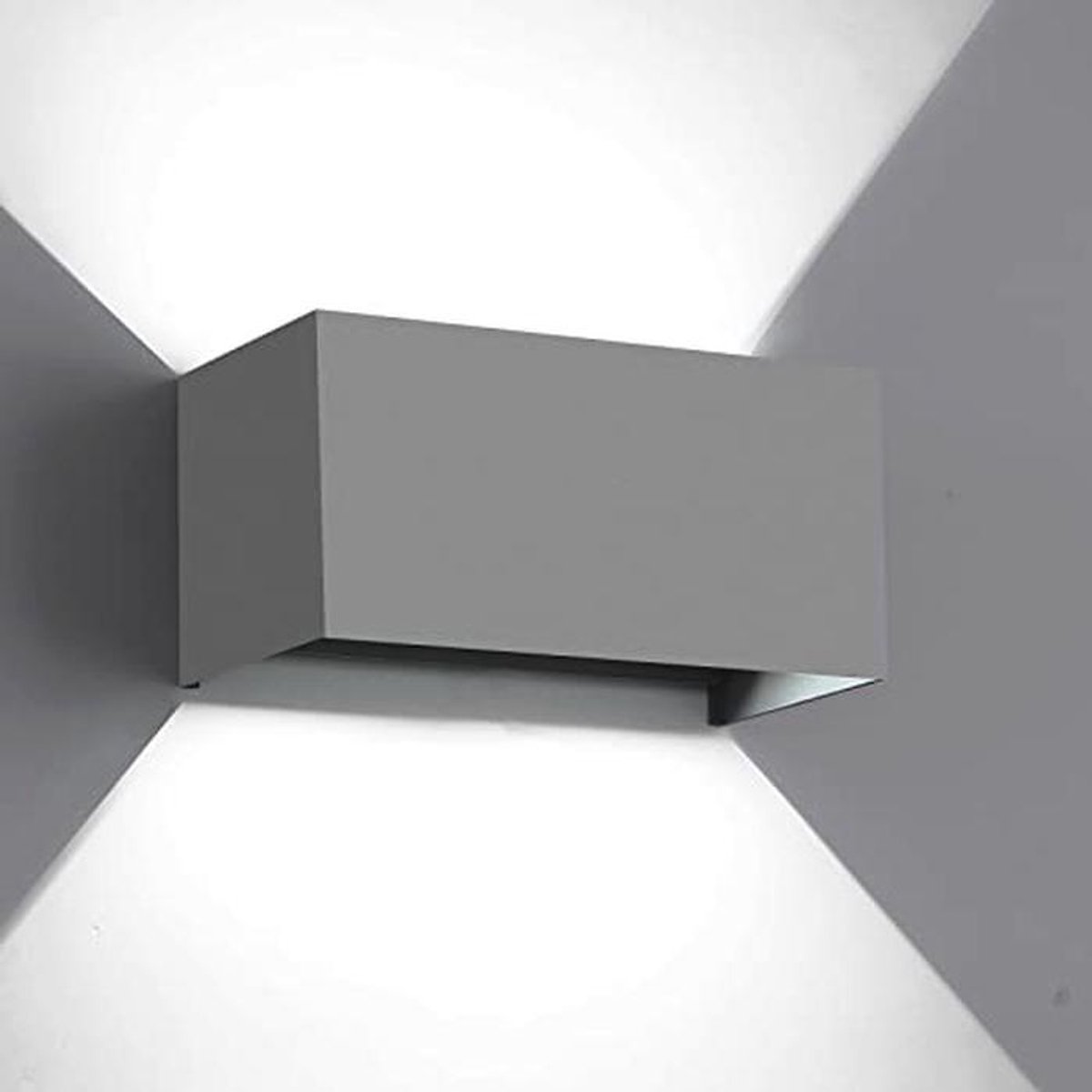 24W Moderne Wandlamp voor Binnen en Buiten met Verstelbare Stralingshoek - Koud Wit Waterdicht IP65