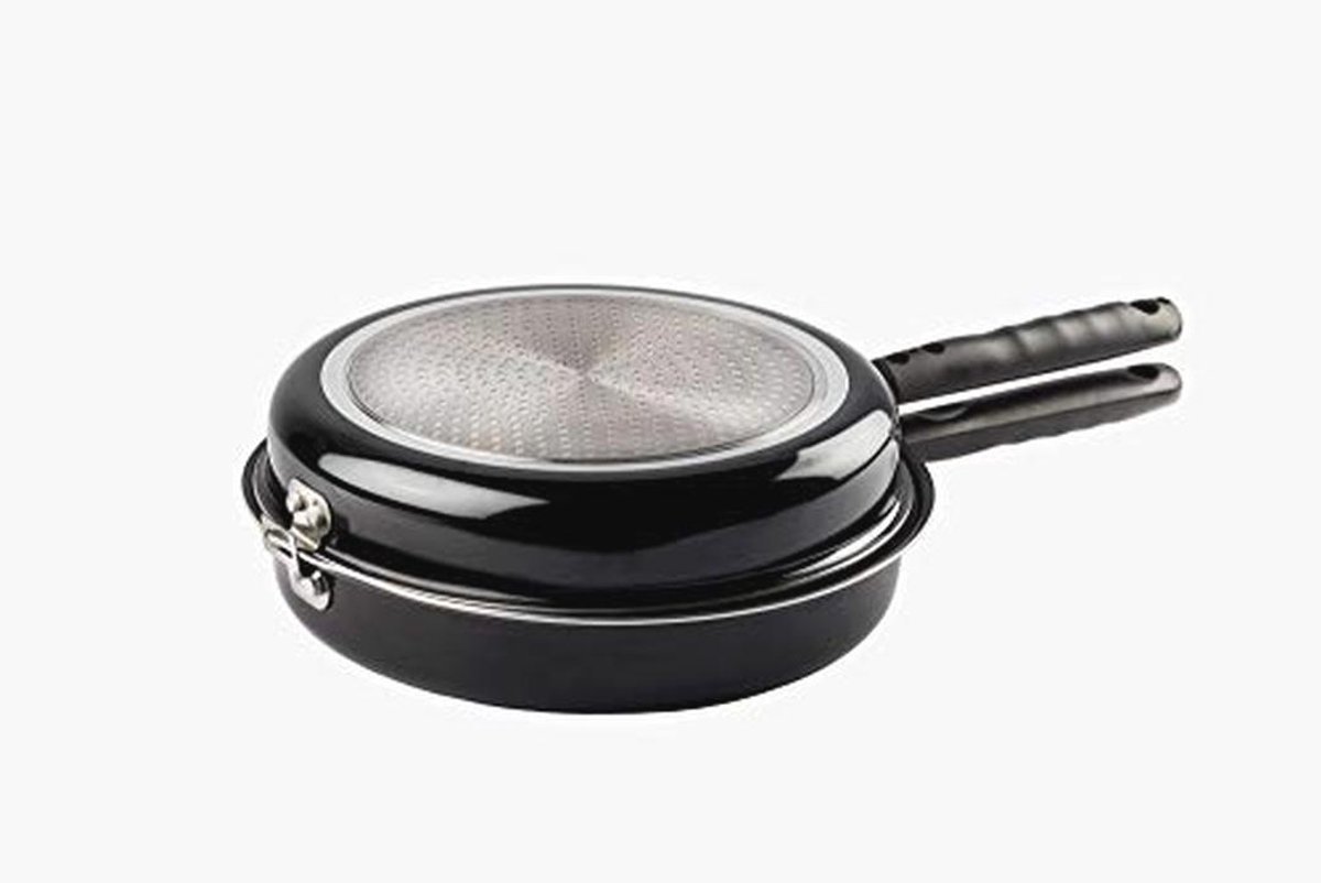 Inductie Tortilla Pan 24cm - Aluminium Koekenpan met Non-Stick Coating