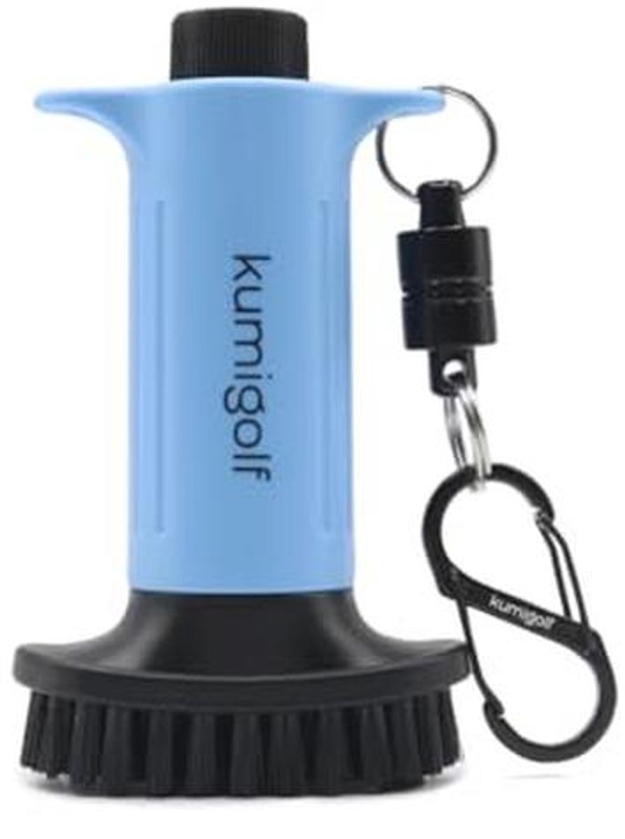 Golf waterborstel met sproeifunctie en magnetische clips - Voor optimale reiniging van golfclubs