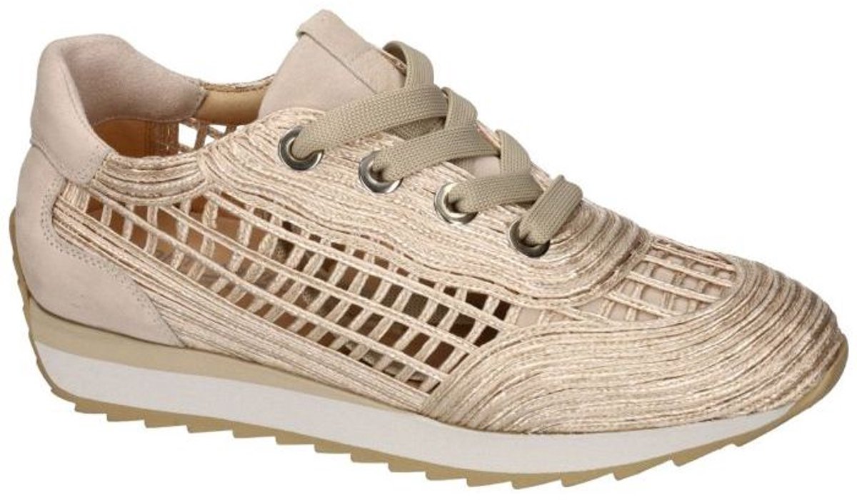 SOFTWAVES 9.32.30 Sneakers - Textiel - Dames - Beige - Maat 41