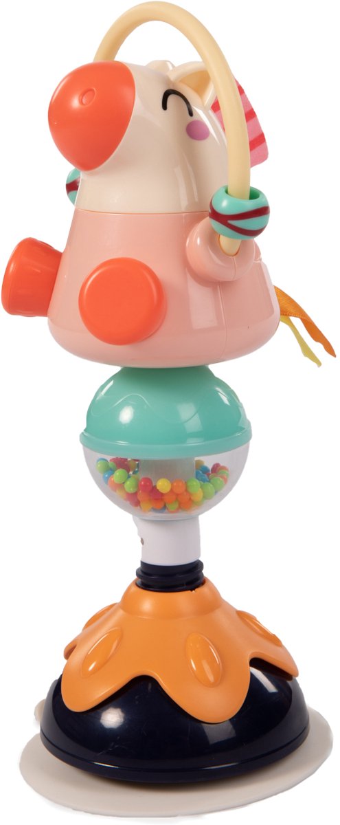 Bo Jungle - Zuigspeeltje voor baby – grappig paardje - beige