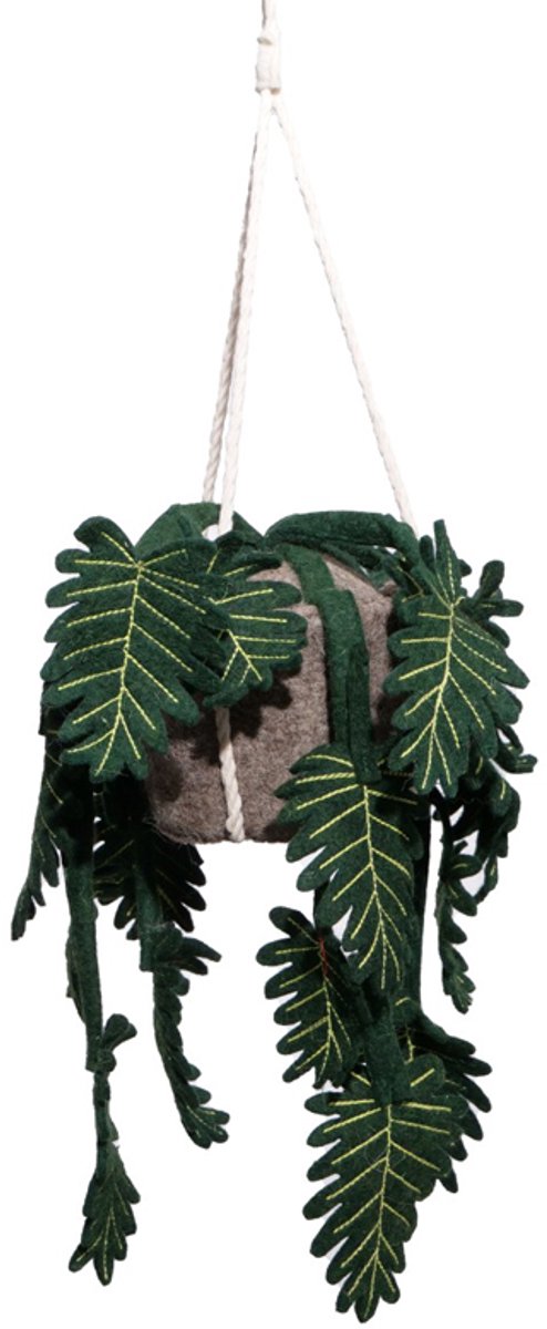 KidsDepot Hangplant Philo Vilt - Sierplant - Kunstplant - Kinderkamer of woonkamer