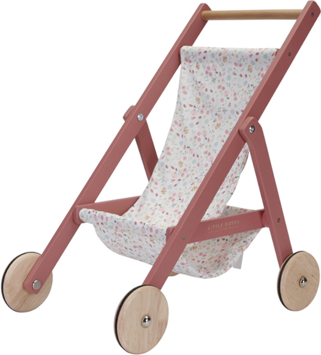 Bol.com Little Dutch - Poppenbuggy FSC aanbieding