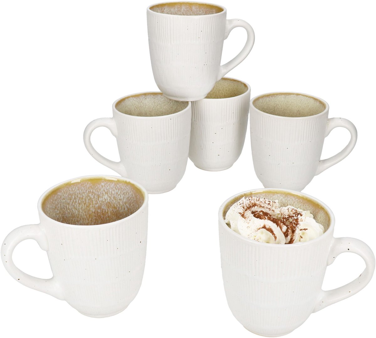 6-delig TZIA-servies voor 6 personen van aardewerk - 24328079