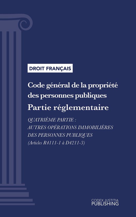 Code général de la propriété des personnes publiques - cover