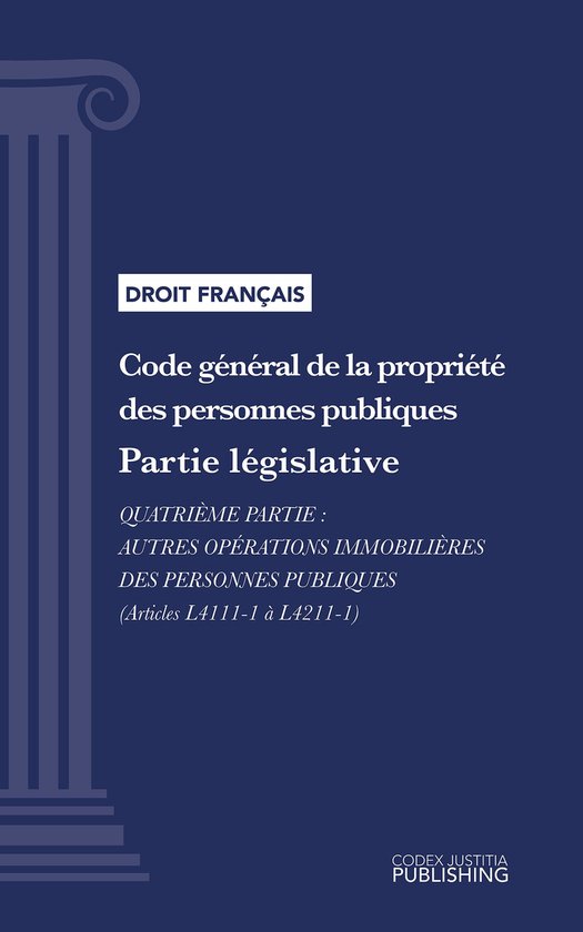 Code général de la propriété des personnes publiques - cover