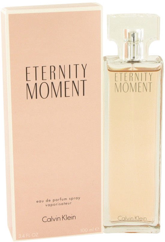 Calvin Klein Eternity Moment vaporisateur Eau de parfum 100 ml avec boîte.