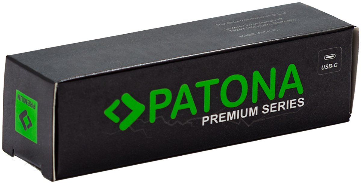 PATONA 6525 huishoudelijke batterij Oplaadbare batterij 18650 Lithium-Ion (Li-Ion)