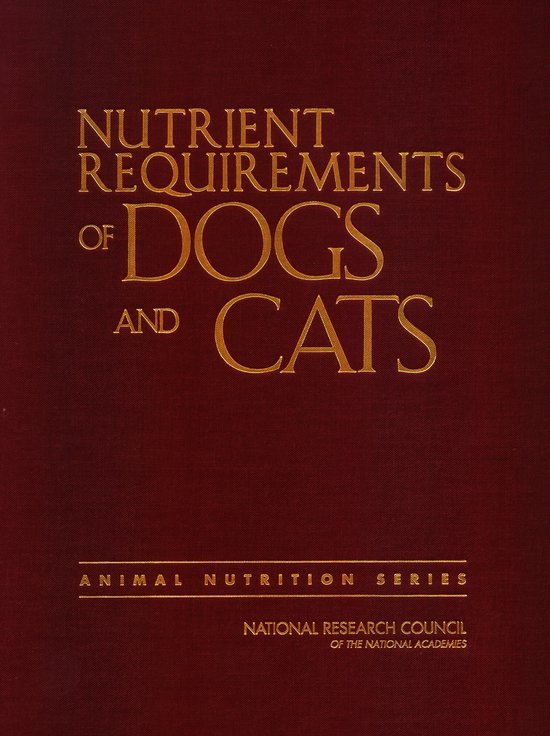 Nutrient Requirements of Dogs and Cats - cover
