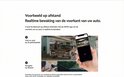 Bekijk uw auto op afstand via de DDPAI app op uw telefoon. Bekijk een klassieke auto in een parkeergarage.