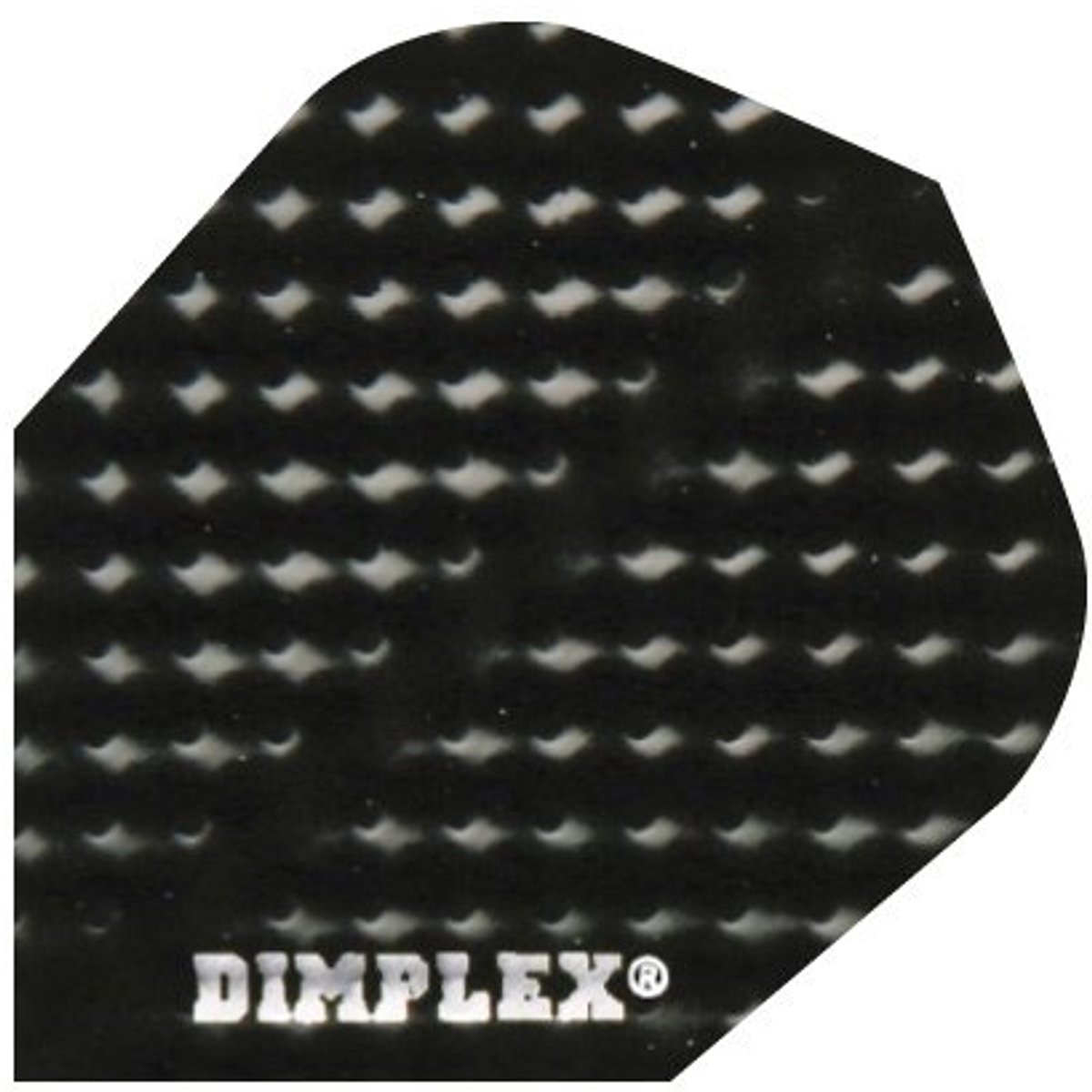 Harrows Dimplex Plain Black - Dart Flights
