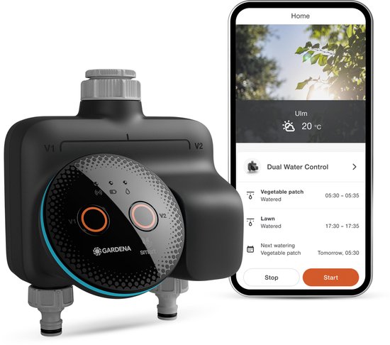 GARDENA smart Dual Water Control, besproeiingscomputer
