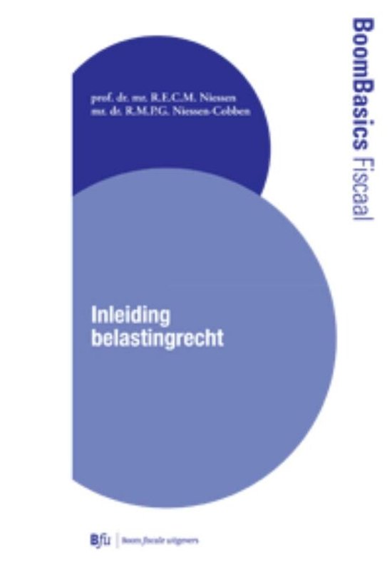Boom Basics Fiscaal - Inleiding belastingrecht - cover
