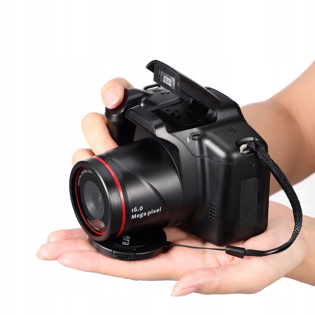 Digitale Camera voor Kinderen & Beginners， 800MP & 16x Zoom - 2.8″ Scherm， 4K Video， USB Oplaadbaar