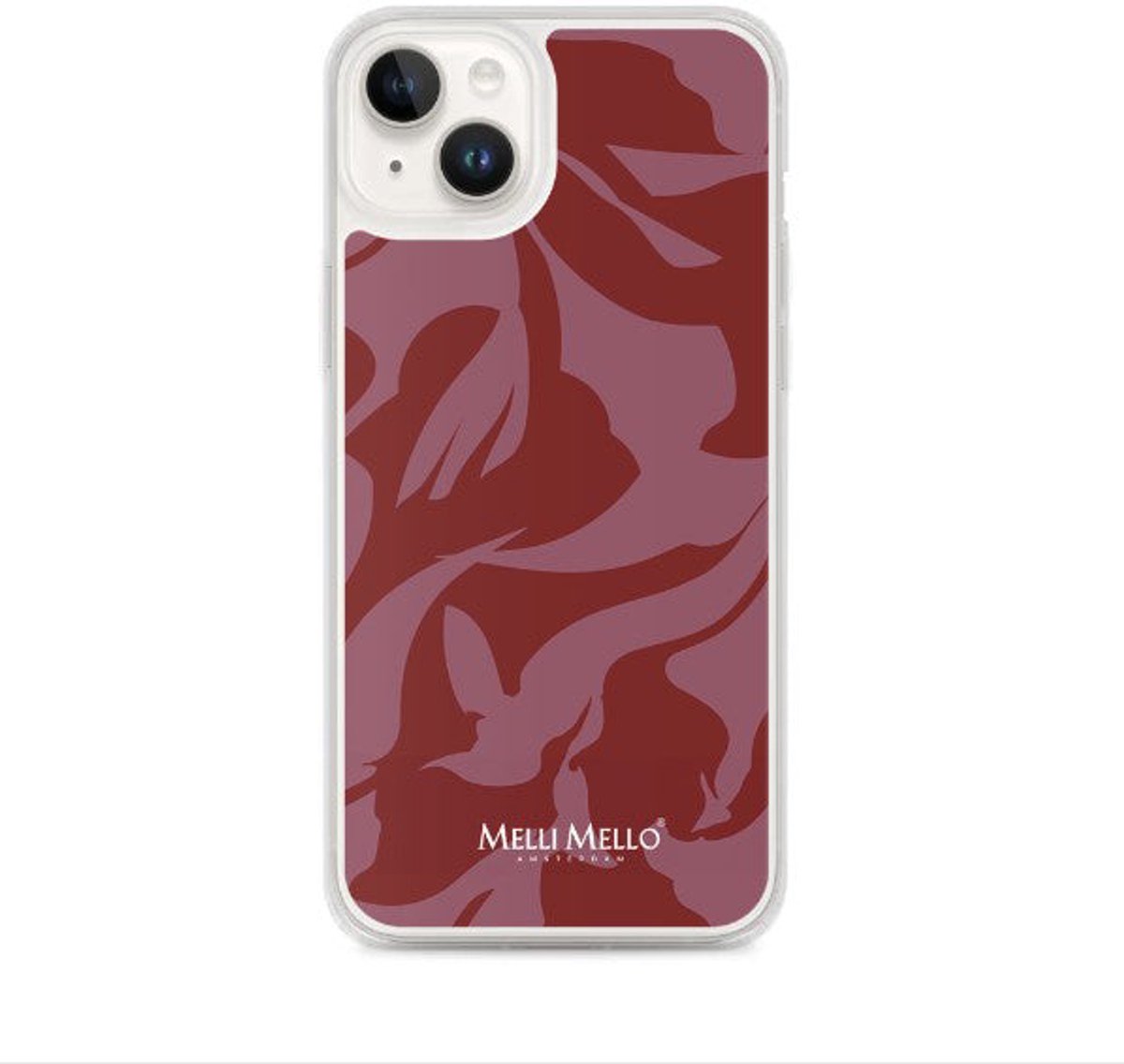 Melli Mello Telefoonhoesje Crimson Wave (Soft case) - Apple iPhone 14 Plus