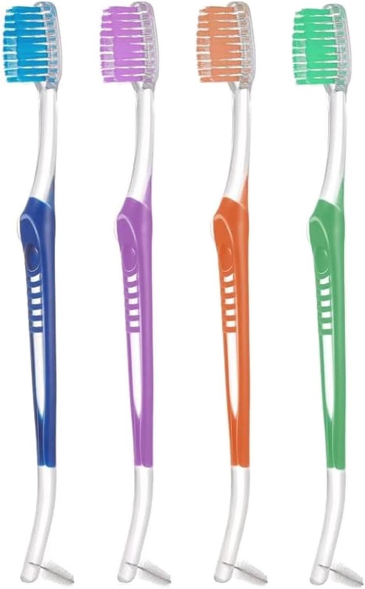 Orthodontische Tandenborstels voor Effectieve Reinigen van Beugels - 4 Stuks