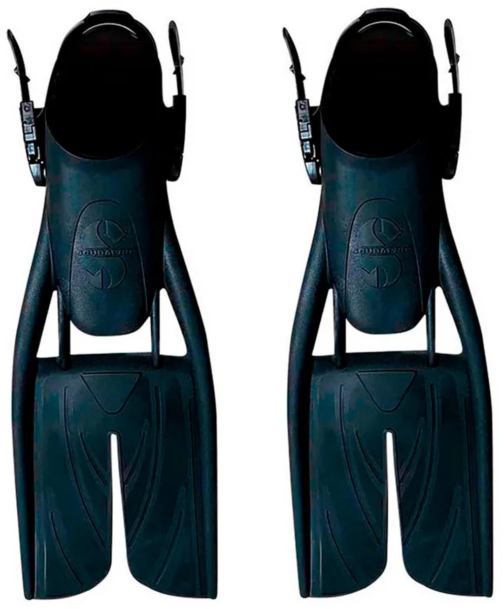 Scubapro Twin Jet Ii Duikvinnen Zwart EU 41-42