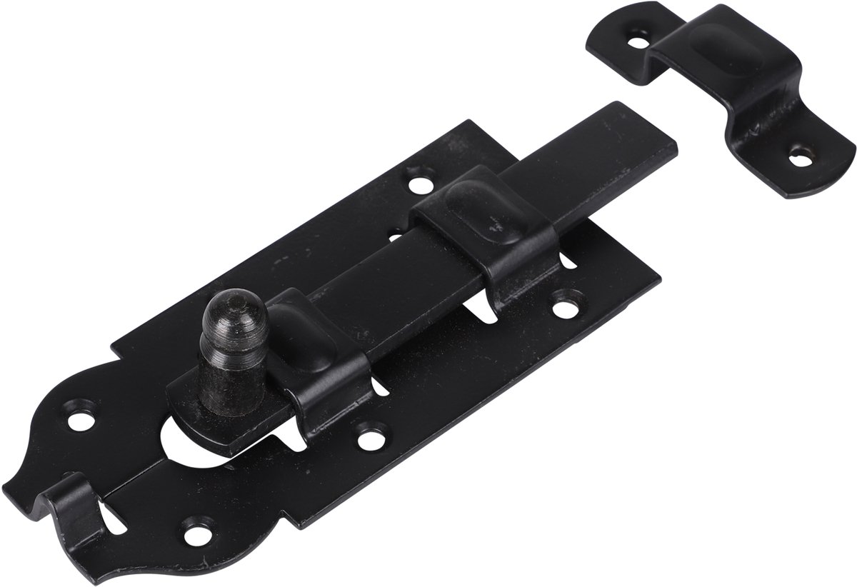 Starx rolschuif vlak - 120 mm - zwart