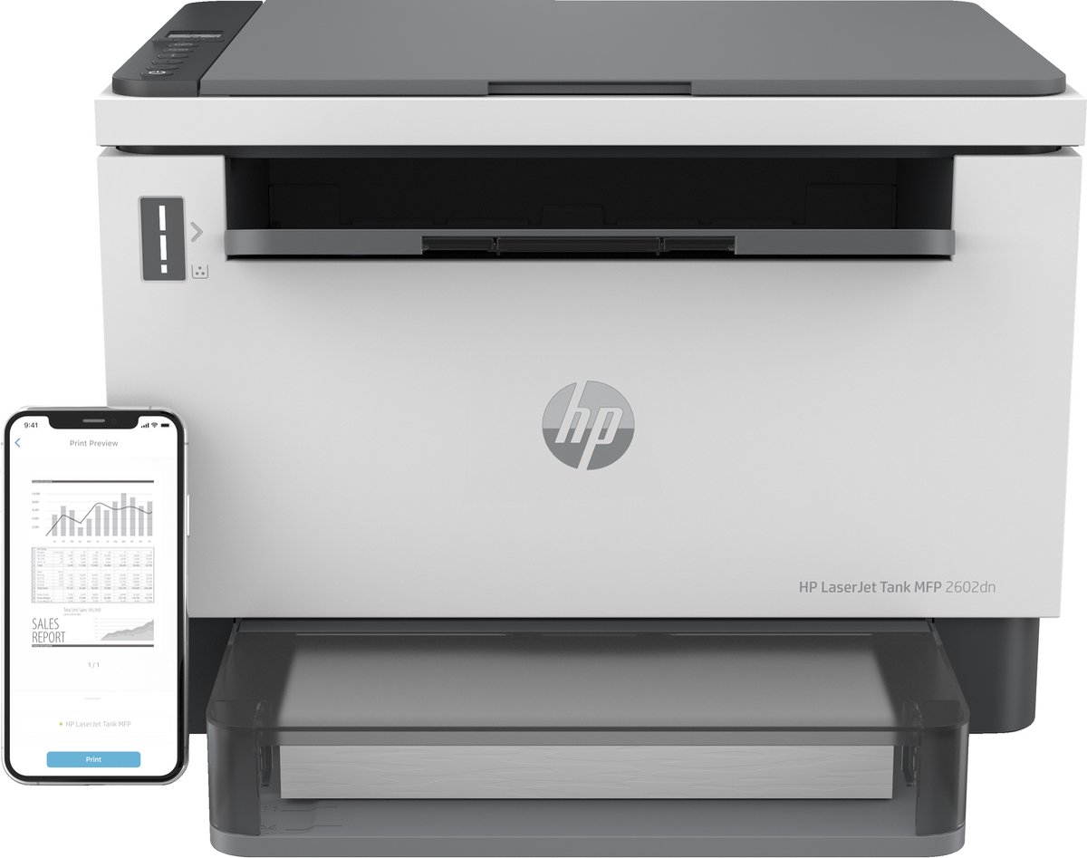 HP LaserJet Tank 2602dn Laser A4 600 x 600 DPI 22 ppm Wifi