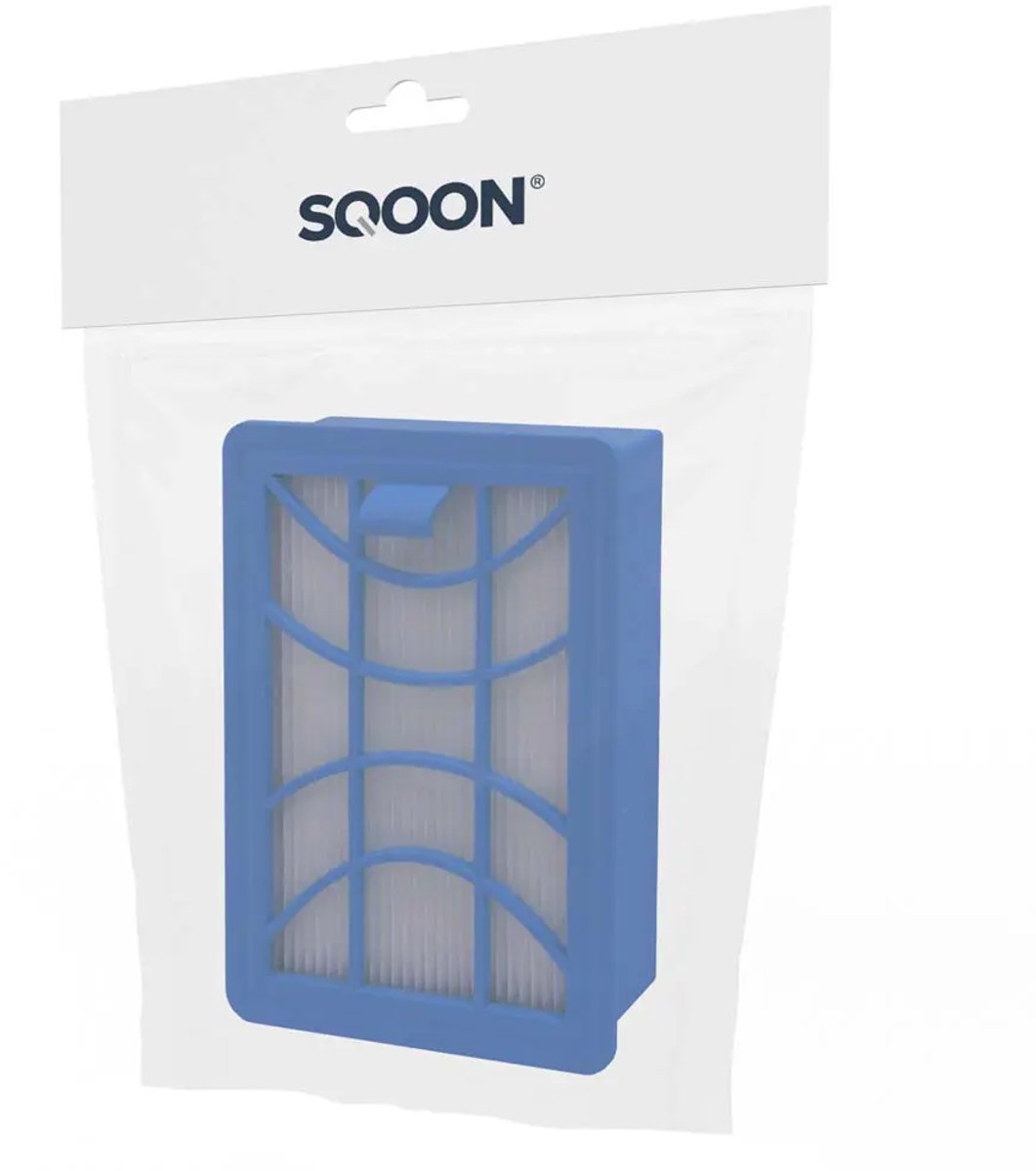 SQOON® HEPA-filter geschikt voor Philips PowerPro Expert stofzuigers - Gelijk aan model: CP0618/01 - Vervangt HEPA11 filter voor schone en gezonde lucht in huis