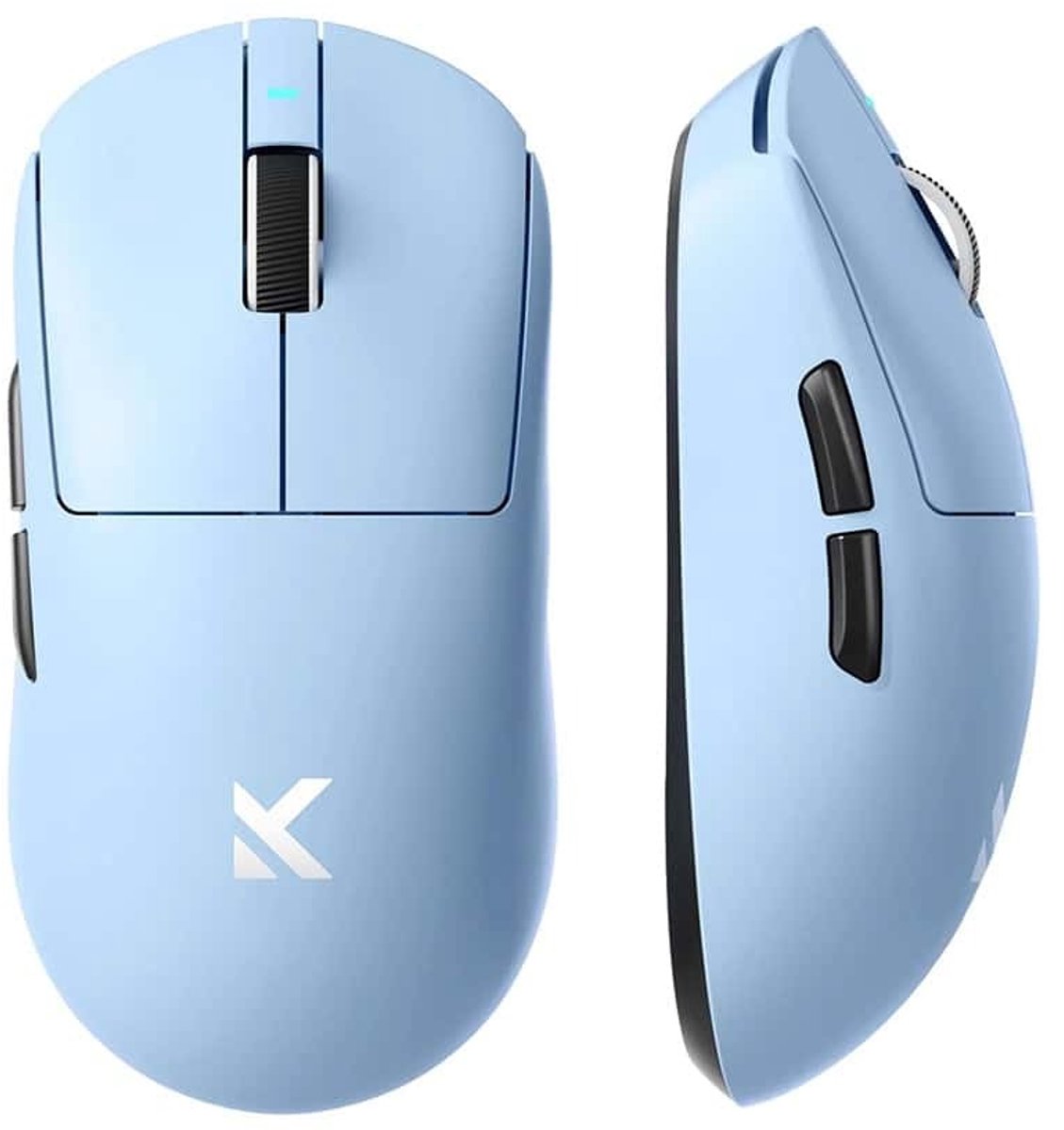 MCHOSE A7 Ultra - Blauw 8K Hz PAW 3950 Sensor Draadloze Symmetrische Gaming Muis (A7-8A)