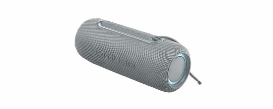 Bluetooth speaker Muse M780LG 20W grijs draadloos compact krachtig geluid voor binnen en buiten