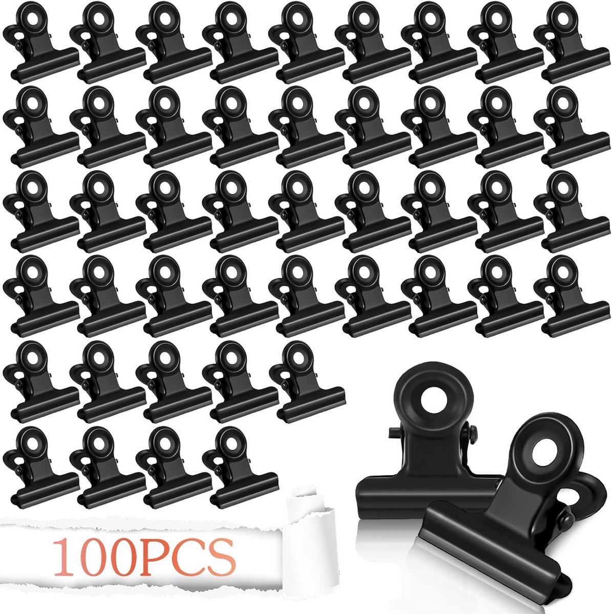 Kleine paperclips 22 mm - 100 stuks voor kunsthandwerk en organisatie